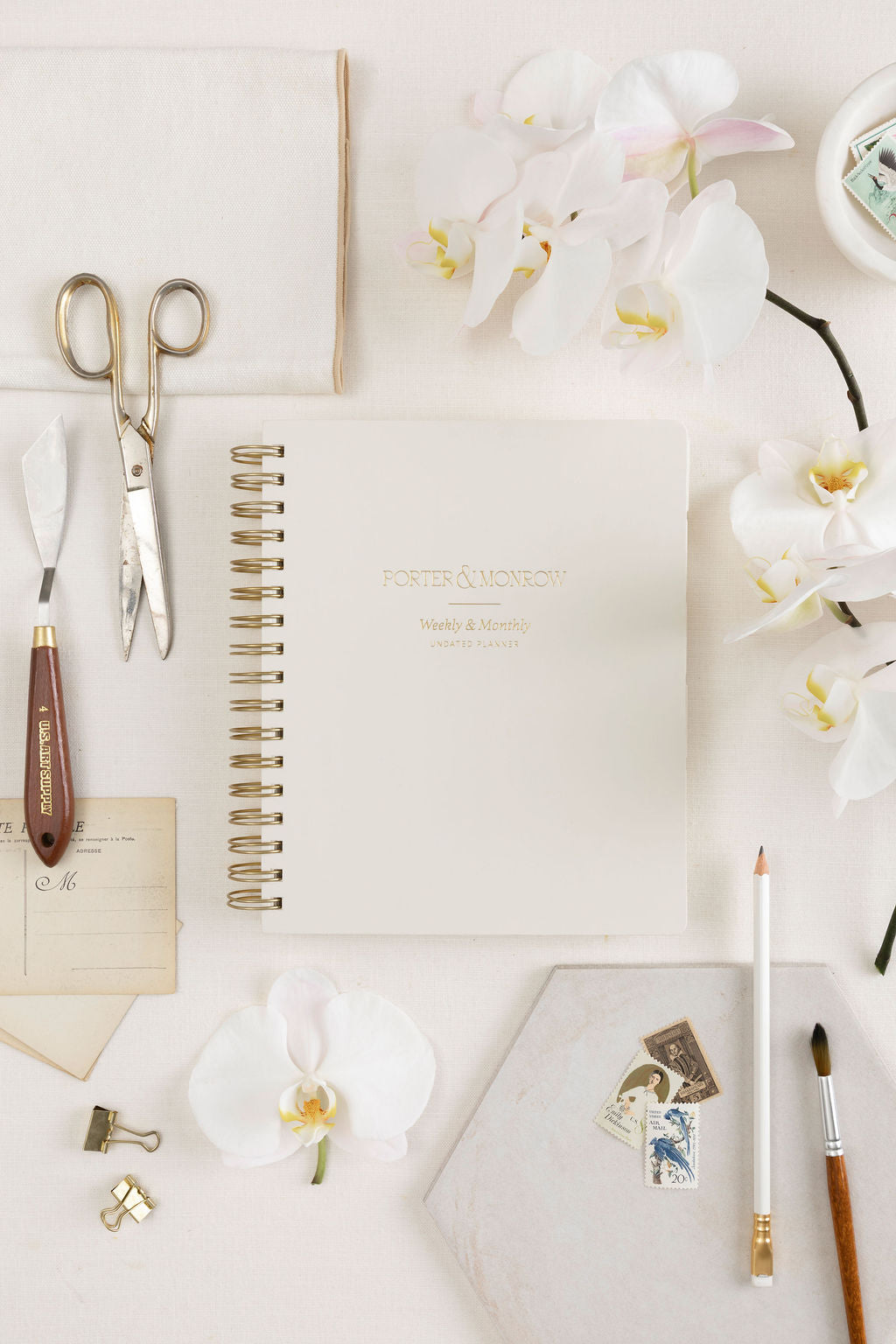 Warm Beige Daily Planner