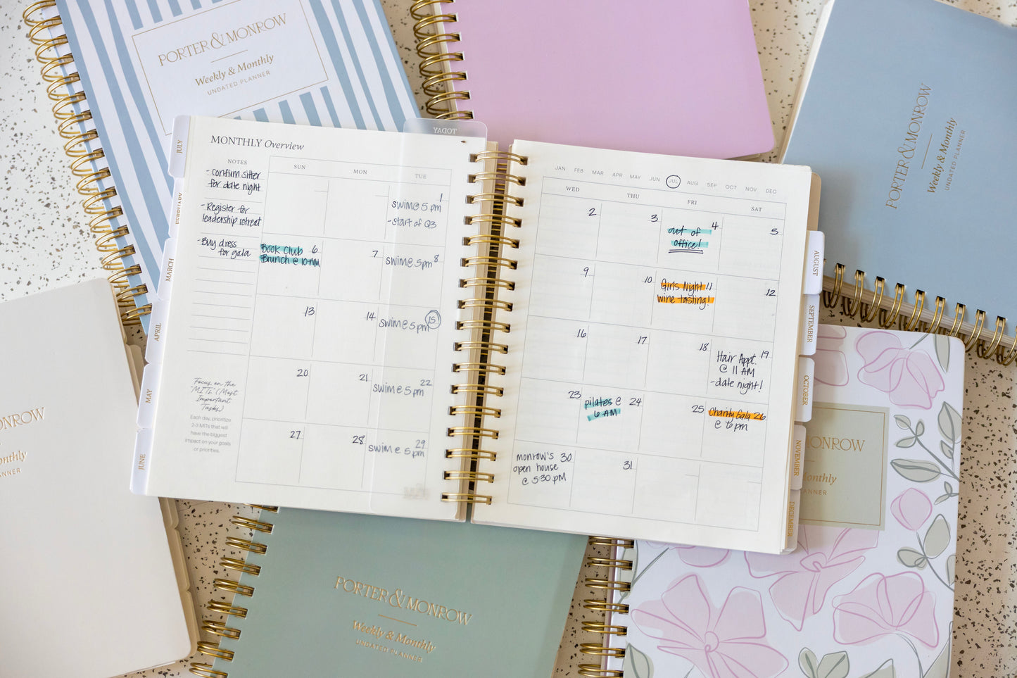 Ocean Mist Daily Planner