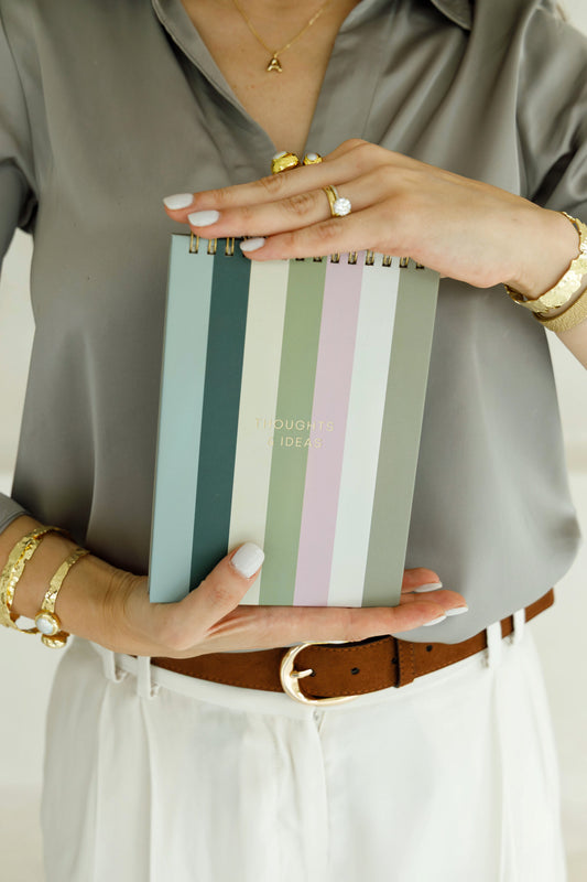 Classic Stripe Notebook