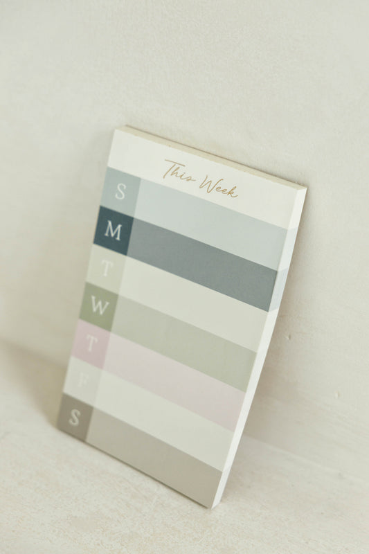 Classic Stripe Notepad