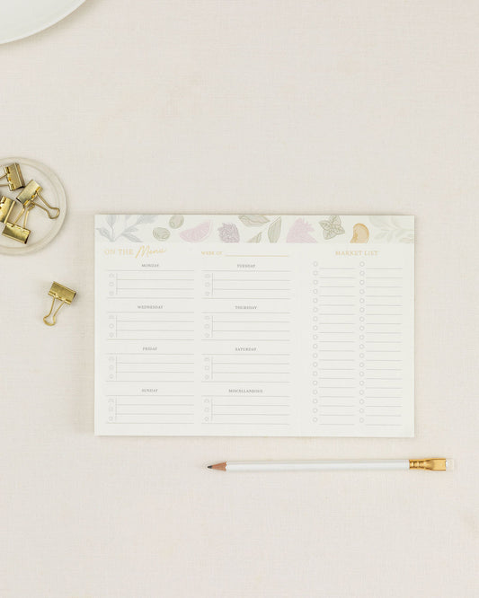 Meal Planning & Market Pad